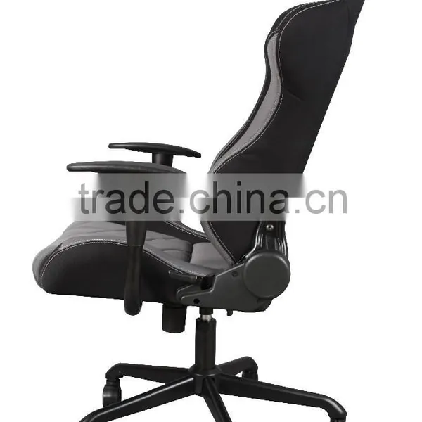 HC-R003 Best Grey Fabric Office Racing Chair on Sale photo-6