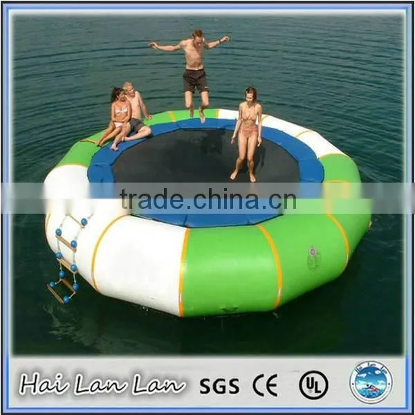 2015 Hot Sale Steel Frame Inflatable Water Trampoline for Kids photo-5