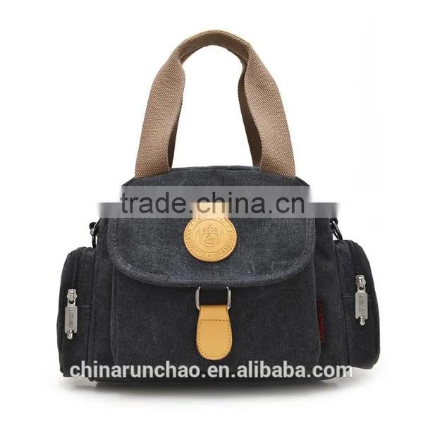 Cutom Made Canvas Shoulder Bag Sling Bag for Women 8000# photo-4