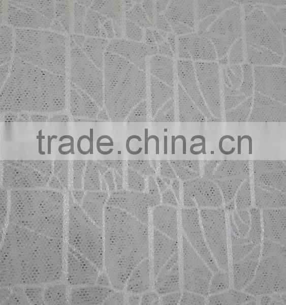 Hot Sell Nylon Elastane Jacquard Visible Mesh Fabric photo-2