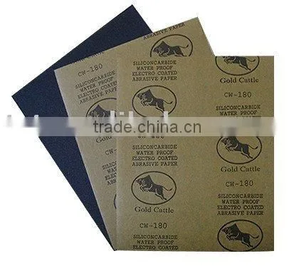 Waterproof Abrasive Paper