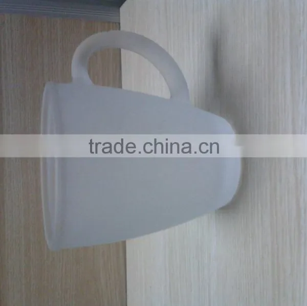 2016 Hot Sale Frosted Coffee Cup 300ml Coffee Glass Cup for Sale photo-3