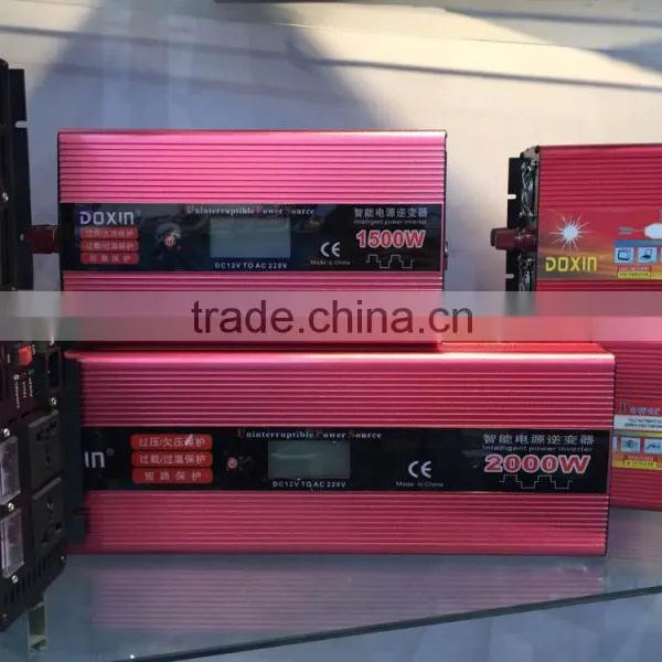 110V Doxin 2000W Power Inverter With LCD Screem photo-2