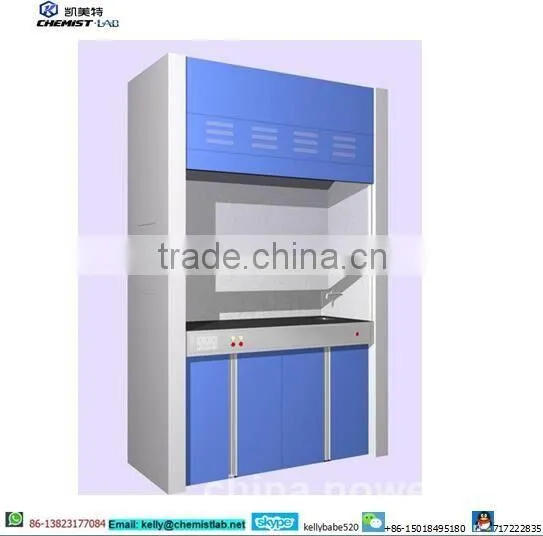 Biology Laboratory Steel Lab Fume Hood With Fume Scrubber