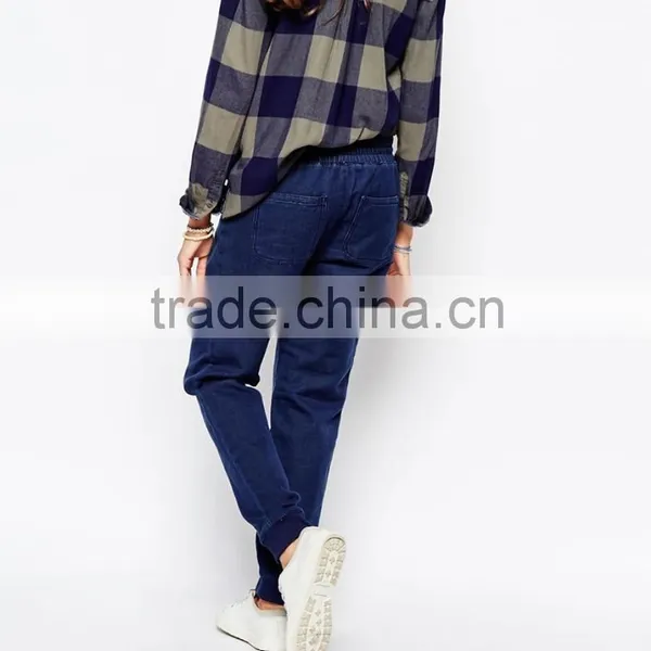 OEM New Ladies Super Soft Skinny Denim Hot Pants photo-3