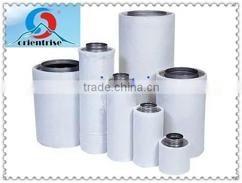 6*24in Air Carbon Filter Inline Fan Scrubber Virgin Charcoal Odor Control HPS photo-2
