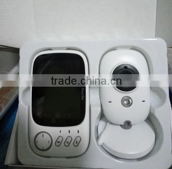 VB603 Baby Monitoring 3.2 Inch 2.4g Infant Babies Monitor Wireless Baby Caretakers Two-Ways Intercom Infrared Night Vision photo-2