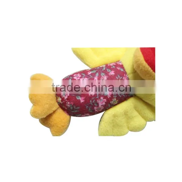 Baby Plush Confort Toy Kaifulan New Style Bell Inside Yellow Chicken photo-4