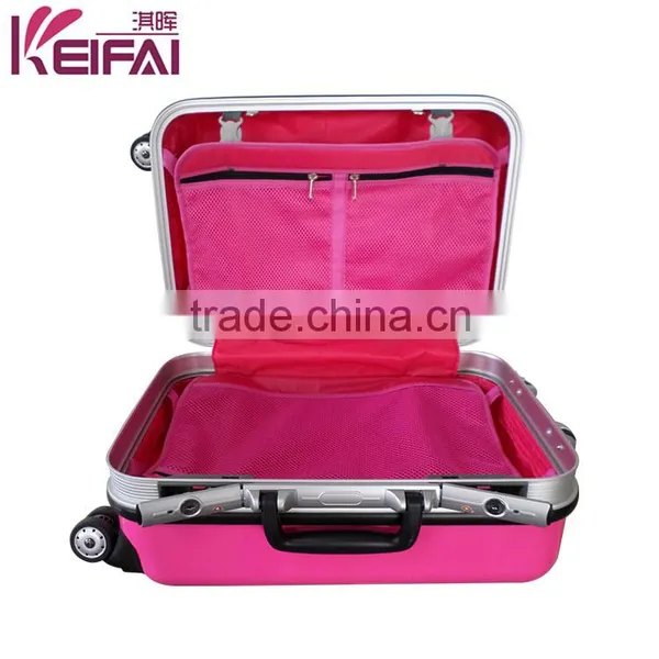 20 Inch Black Color Cheap Trolley Suitcase With 4-Wheels photo-5