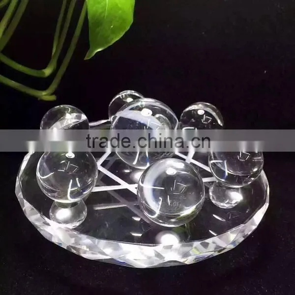 Popular Clear Crystal Seven Star / Natural Crystal Ball photo-3