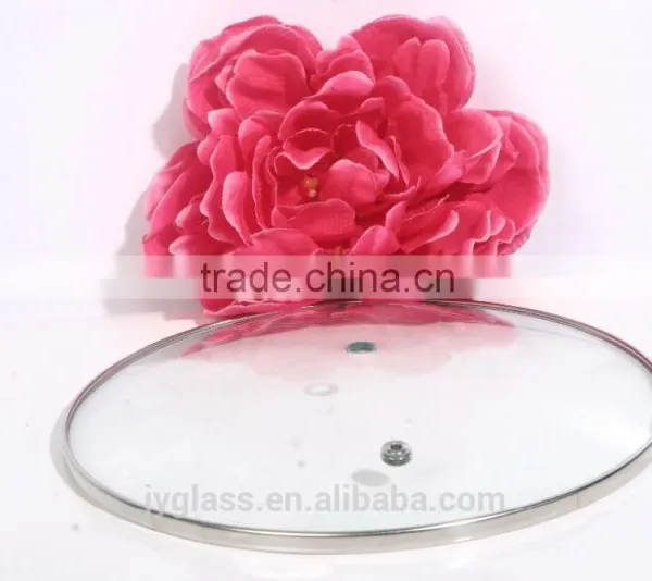 C Type Glass Lid With Stainless Steel Pan photo-4
