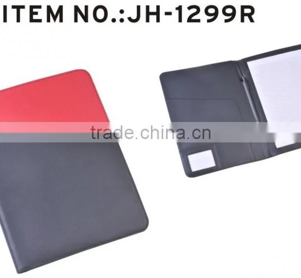Newest A4 Size Leather Filefolder With Notepad photo-2