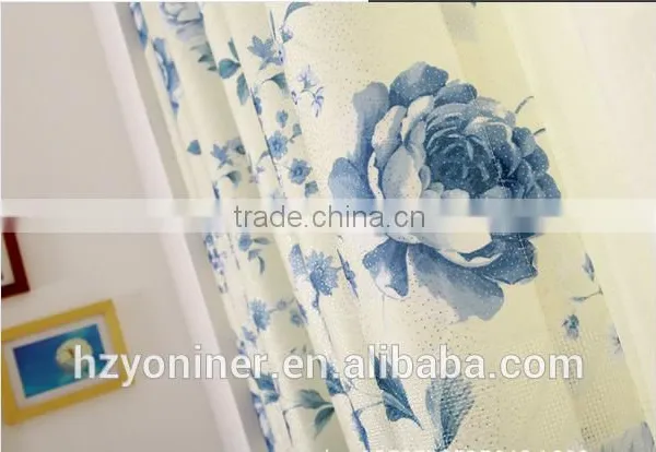 2015 Hot Sale Printed Designed No. 05 Window Curtains, Made- up Black Out Fabric in Home or Hotel photo-3
