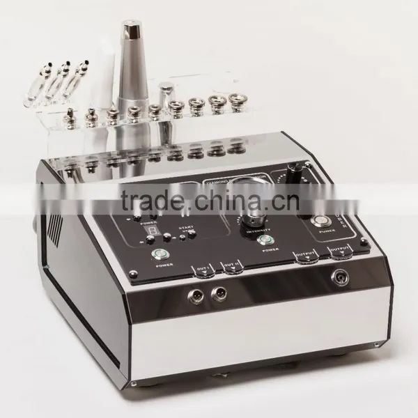 Multifunctional Beauty Machine: Ultrasonic Scrubber + Needle-free Mesotherapy + Diamond Dermabrasion - Alvi Prague N-03 photo-2