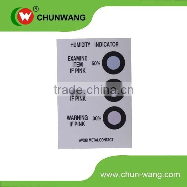 Humidity Indicator Cards, Water Sensitive Sticker photo-5