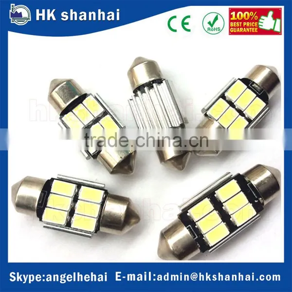 White Light 31mm Festoon Lamp Holders 6 Smd Led Turn Light 5730 Led Chip Blub Reading Led Lamp Car Light photo-6