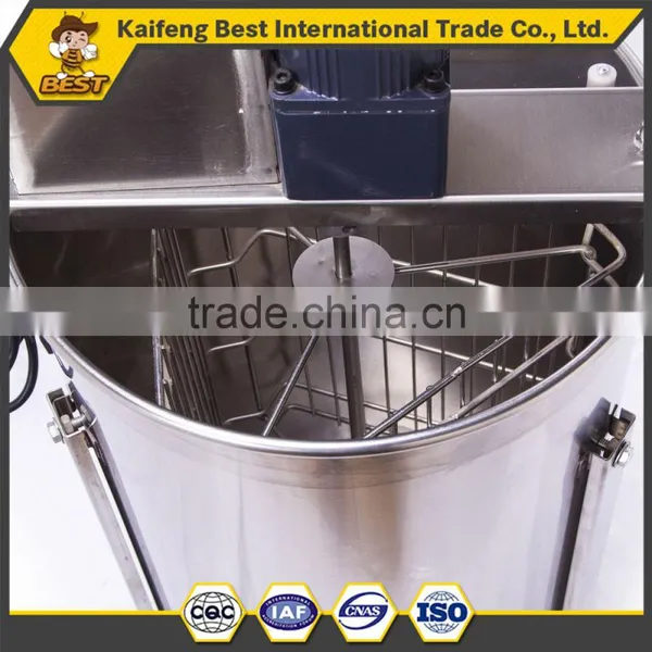 2016 New Style 12V/110V/220V Stainless Steel Electric 3 Frame Honey Extractor Hot Sale photo-2