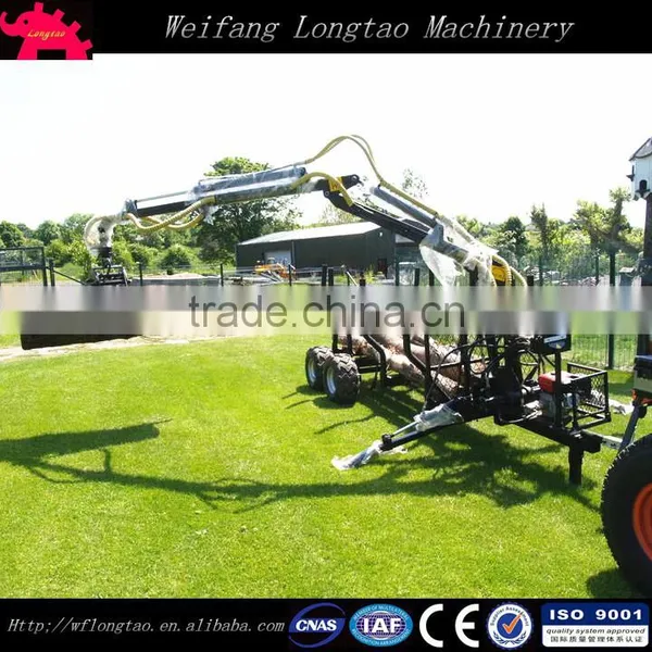 ATV Log Loader,Log Trailer With Crane,ATV Timber Trailer With Crane Gasoline Engine photo-5