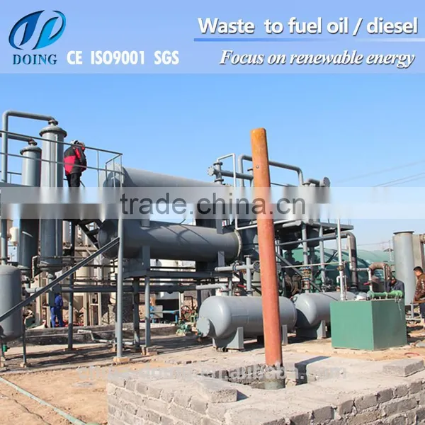 100% Carbon Removal High Precision Automatic Waste Oil to Base Oil Distillation Equipment photo-6