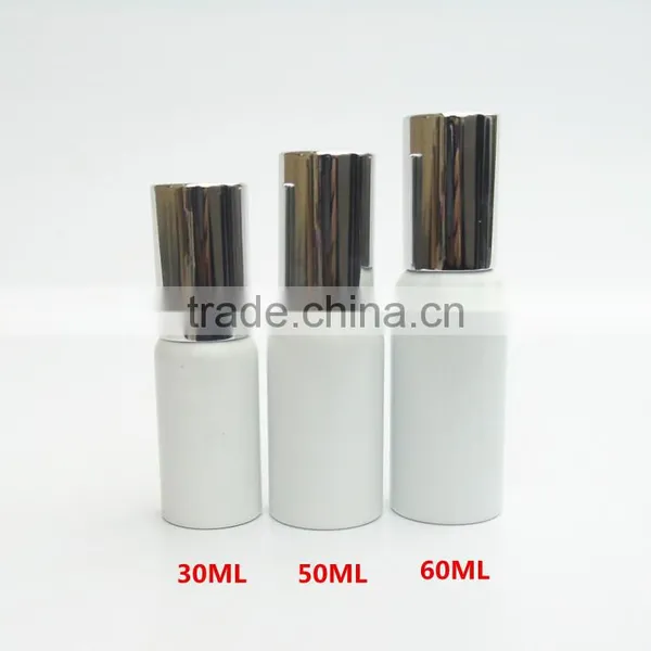 Wholesale 20ml-150ml White Aluminun Spray Perfume Bottle Mist Spray Aluminum Bottle for Cosmetic Packaging photo-2
