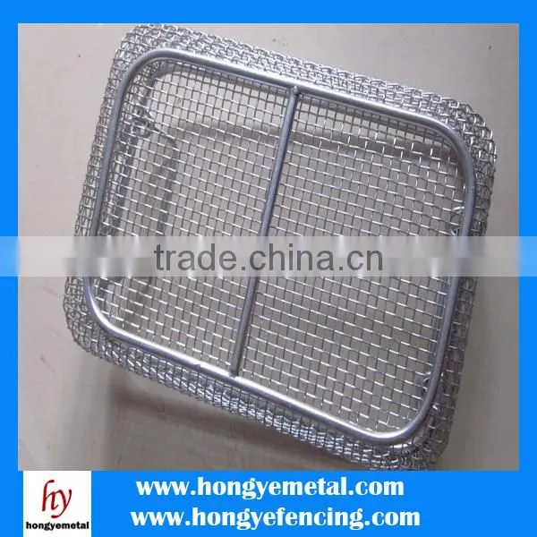 Stainless Steel Kitchen Cooking Wire Mesh Basket photo-2