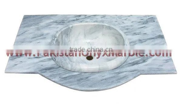 Modern Design Indus Gold Marble Vanity Tops photo-2
