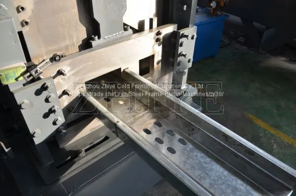 C Section Steel Purlins Making Machines photo-5