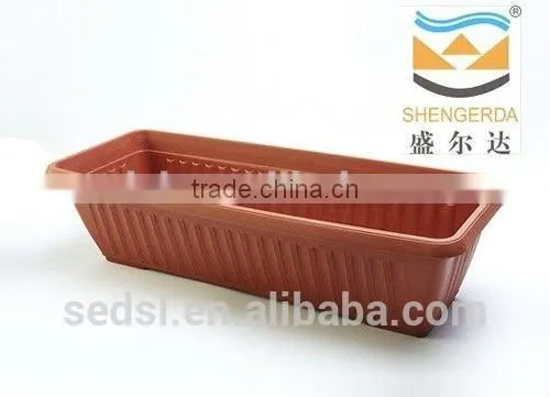 PP Plastic Type and Not Coated Finishing Plastic Vegetable Planter photo-2