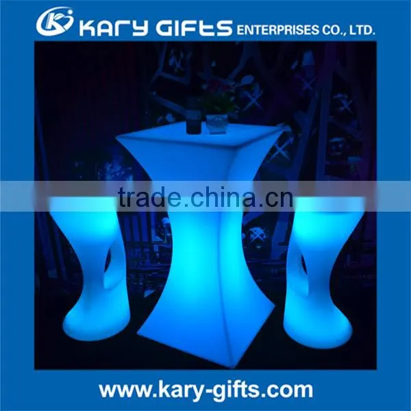 Acrylic Led Cocktail Table Led Light up Tables Wedding Table photo-5