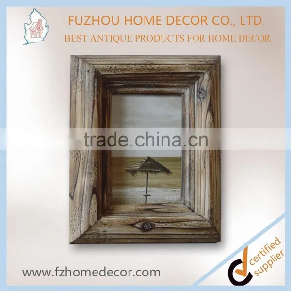 Natural Wooden Oval Photo Picture Frames in Different Size photo-6