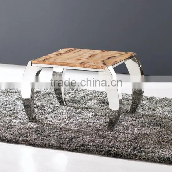 D15 Hot Sale Square Marble Sofa Side Table photo-2