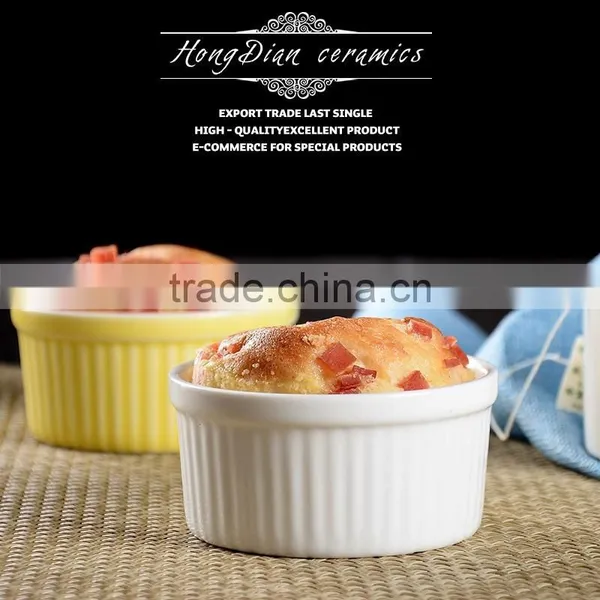 Ovenware Pie Form Ramekin and Ceramic Material Pudding Cup,ceramic Ramekin photo-2