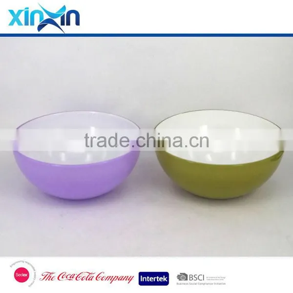 Plastic Double-wall Salad Bowl photo-2