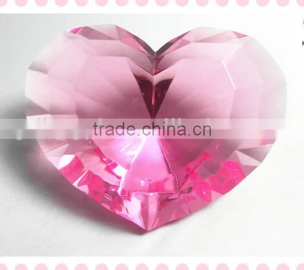 2014 NEW Heart Shade Diamond Acrylic Wedding Table Decoration