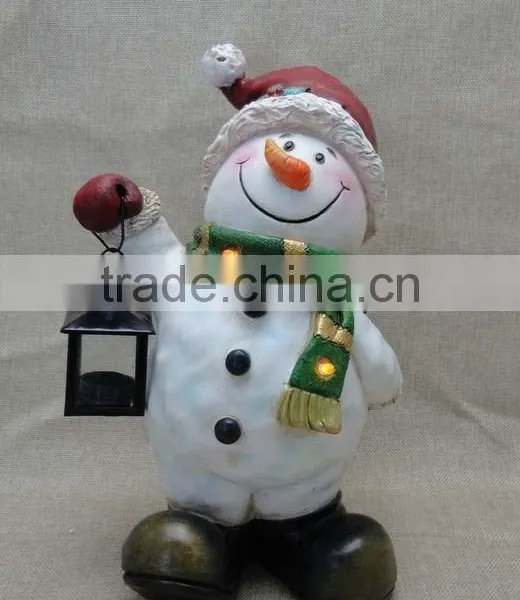 New Design Resin Christmas Snowman Ornament Wholesale photo-5