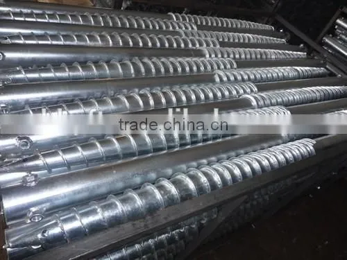 76mm*1800mm Ground Auger for Photovoltaic Solar Energy on Sale photo-2