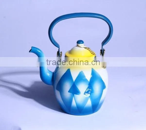 Tea Pot Water Enamel Kettle in Middle East Market photo-3