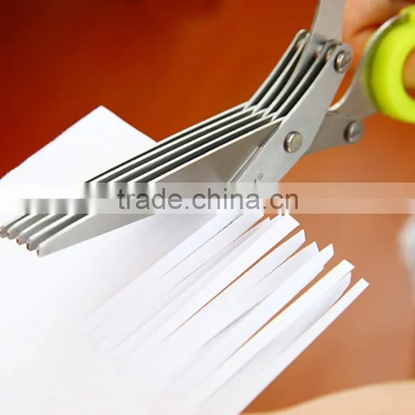 FDA Certification Chopped Green Onion Stainless Steel Meat Cutting Scissors photo-2