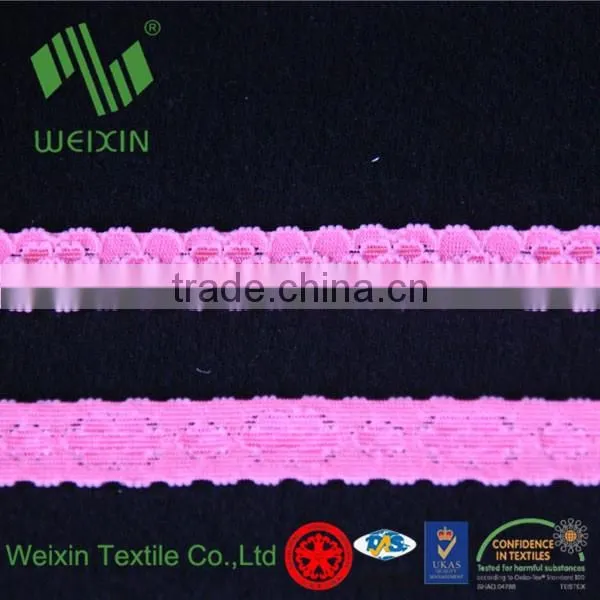 Beautiful Flower Designed Picot Elastic Tape for Garment Used photo-3