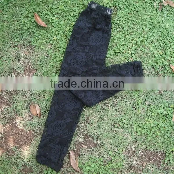 Wholesale Children' Clothing Cheap Summer Baby Icing Leggings Baby Girl Lace Trousers photo-6