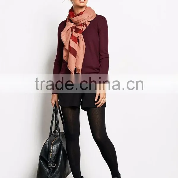 Fitted Fully Fashioned Knitwear Soft Knitting Fabric Ladies Cardigan Knitting Patterns photo-4
