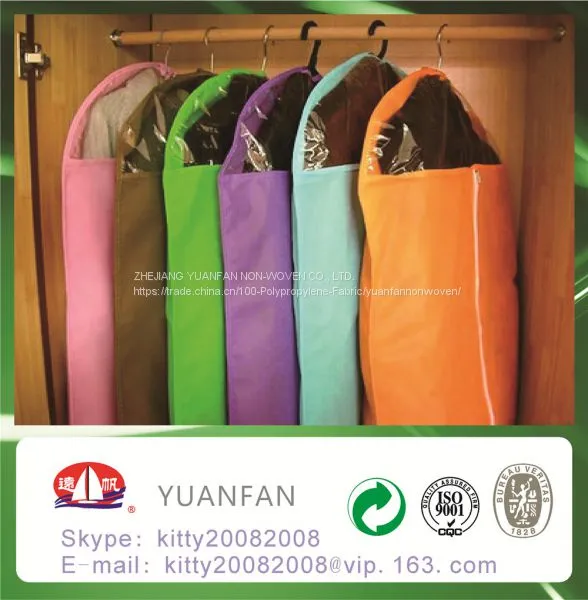 Colorful Polypropylenene Spubnond Non-woven Fabric, Spunbond pp Nonwoven Roll photo-4