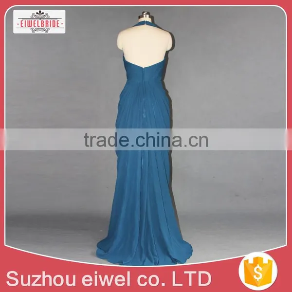 Chiffon V Neck Evening Dress Elegant/Sexy Evening Dress photo-3