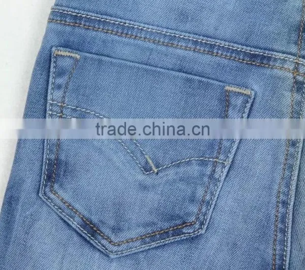 Boys Acid Blue OEM/Wholesale HIGH-END100% Cotton Jeans Kids Fashion Denim Jean photo-5