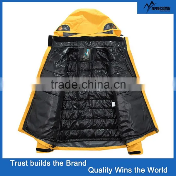 High Quality Men Winter Outdoor Jacket With Fold Away Hood photo-3