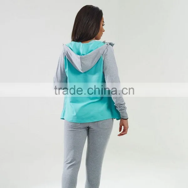 Fashion Sports Coat Women Sportswear Fitted Women Summer Tracksuits photo-2