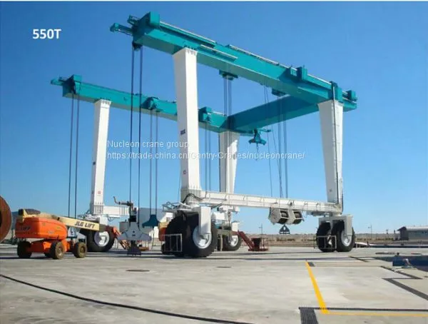 Mobile Yacht Boat Hoist Lift Gantry Crane photo-4
