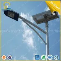 Double Arms Solar Led Street Lighting CE SONCAP Approved