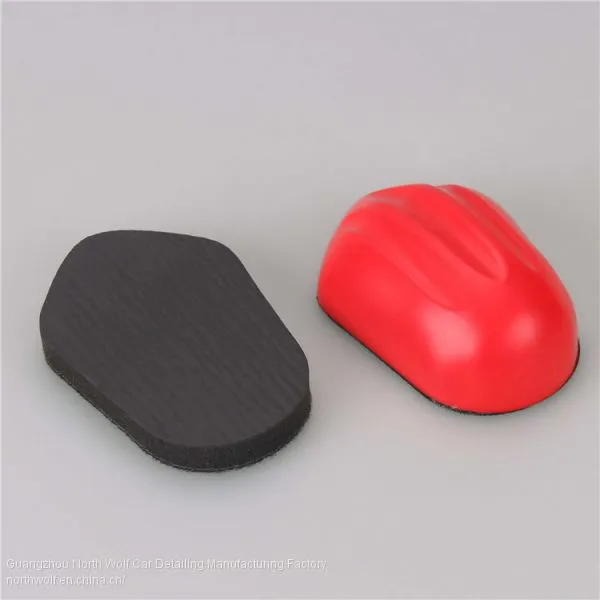 Clay Pad With Hand Holder Red Color photo-3