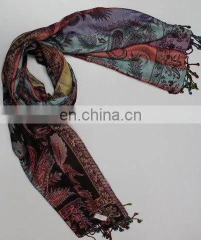 Viscose Pashmina Jamawar Shawls 2016 photo-3